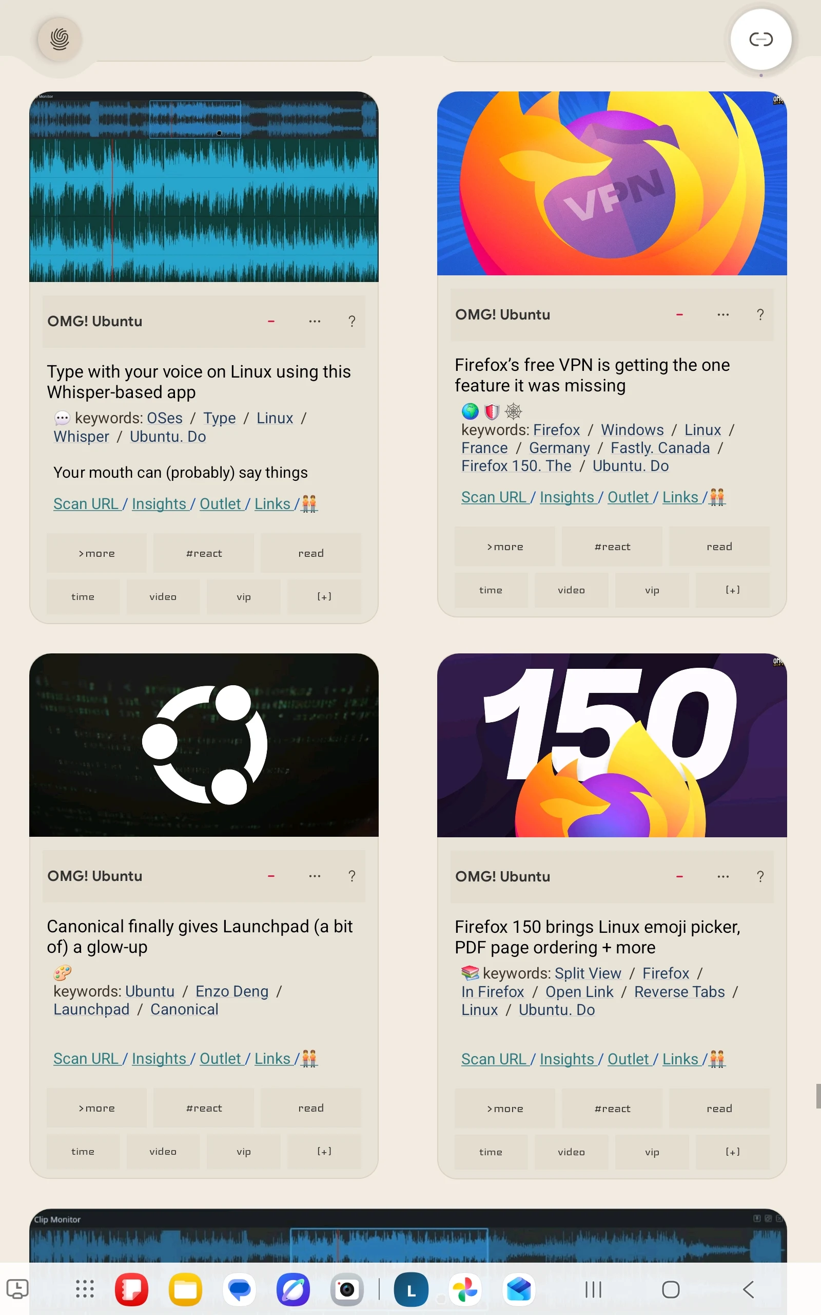 Link screenshot