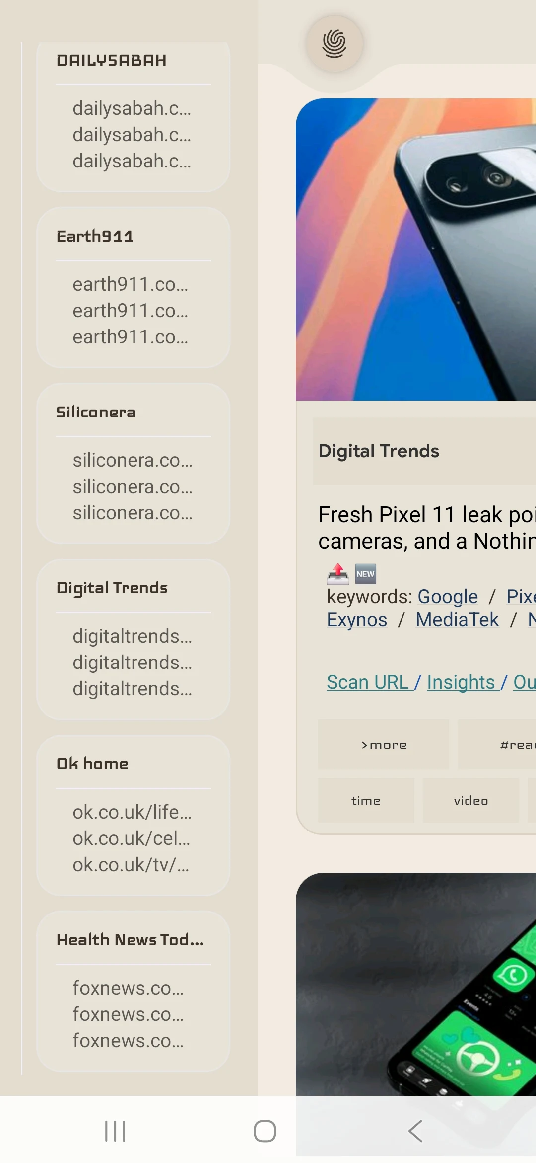 Link screenshot